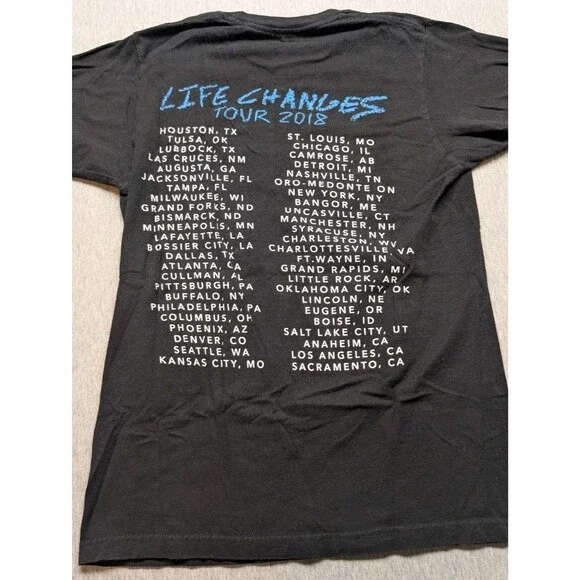 Thomas Rhett Life Changes Tour 2018 Tshirt Size Small Country Music/honky Tonk - Picture 6 of 6